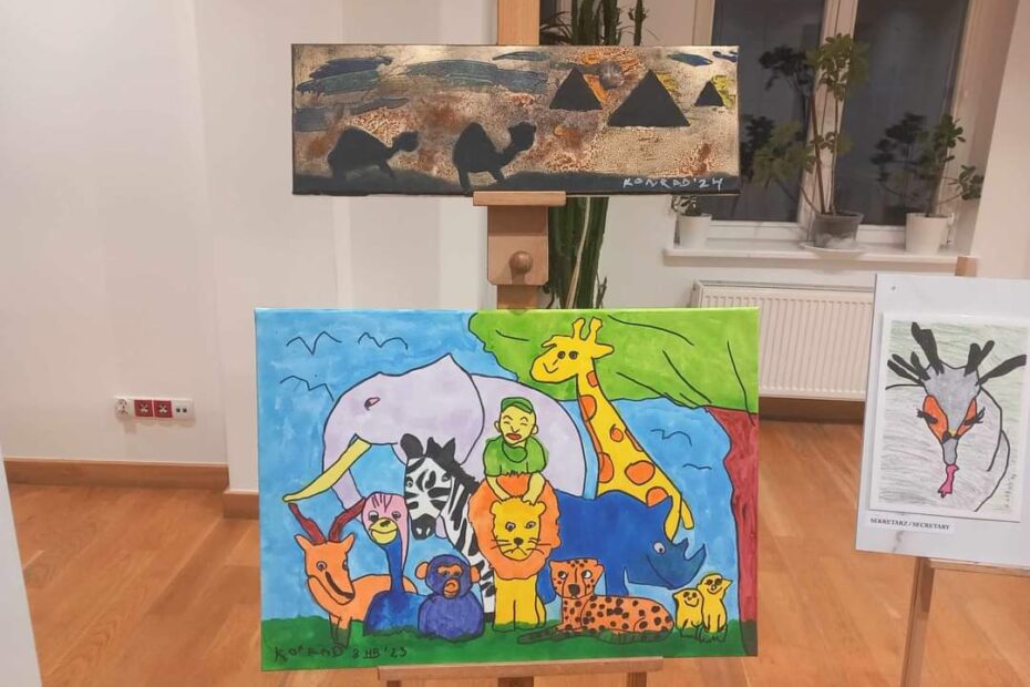 rysunki ze zwierzętami