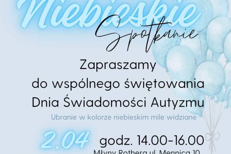 plakat z Niebieskiego spotkania