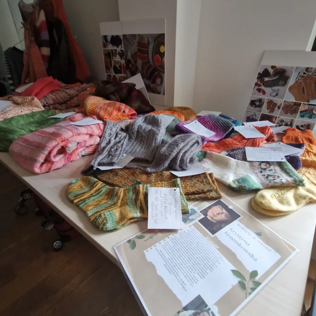 rzeczy zrobione na drutach