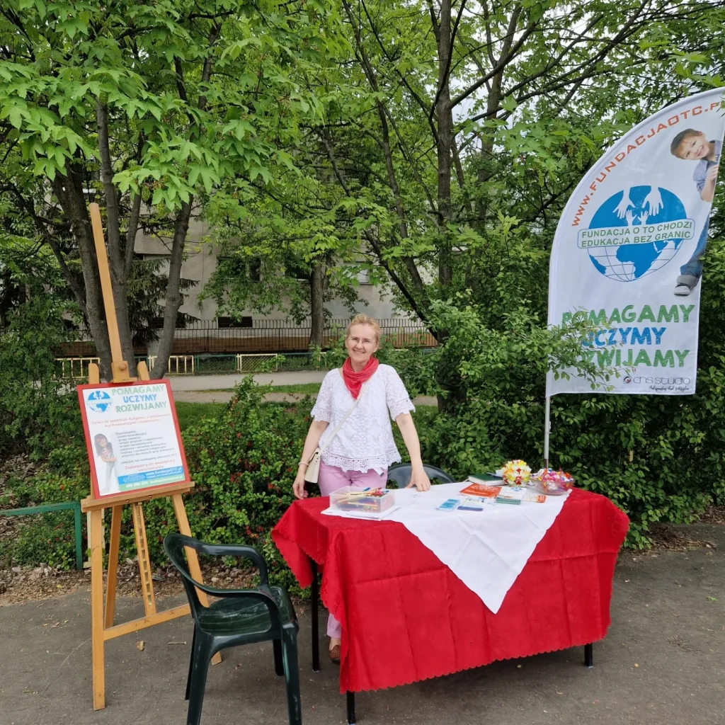 stoisko fundacji o to chodzi edukacja bez granic