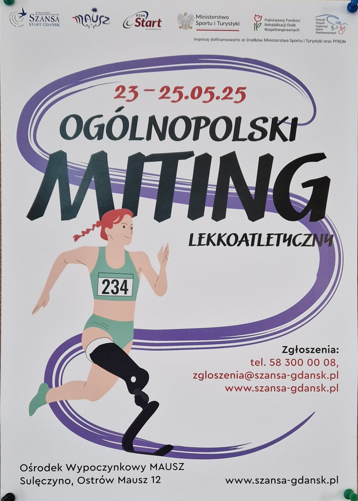23-25.05.2025 r. Ogólnopolski Miting Lekkoatletyczny